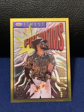 FERNANDO TATIS JR FINEST 1996 FLASHBACKS RARE GOLD SP PADRES #155 2023 23 TOPPS