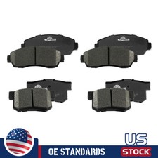 For 2007 - 2012 Acura Rdx Front Rear Ceramic Brake Pads Kit