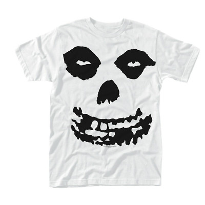 Misfits Skull T-shirt White Short Sleeve All Sizes S to 5XL 30