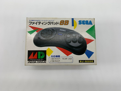 Mega-Drive Genesis -- Fighting Pad 6B SJ-6000 Official Controller