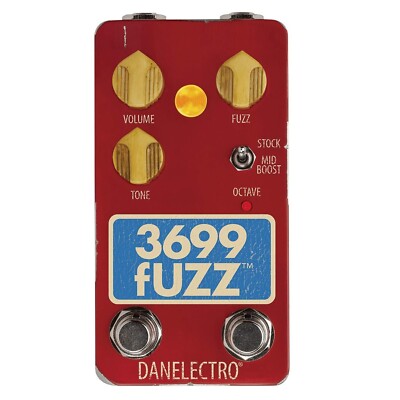 Used Danelectro 3699 Fuzz Guitar Effects Pedal