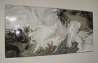 Abstract Painting Modern Canvas Wall Art Large Resin Coated Framed US ELOISExxx — photo 7