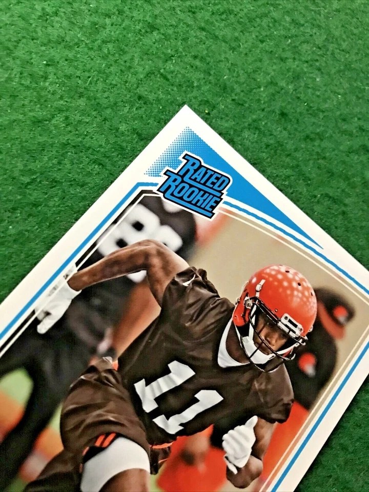 2018 Donruss #341 RC Antonio Callaway Chiefs Bears - Image 4 of 4