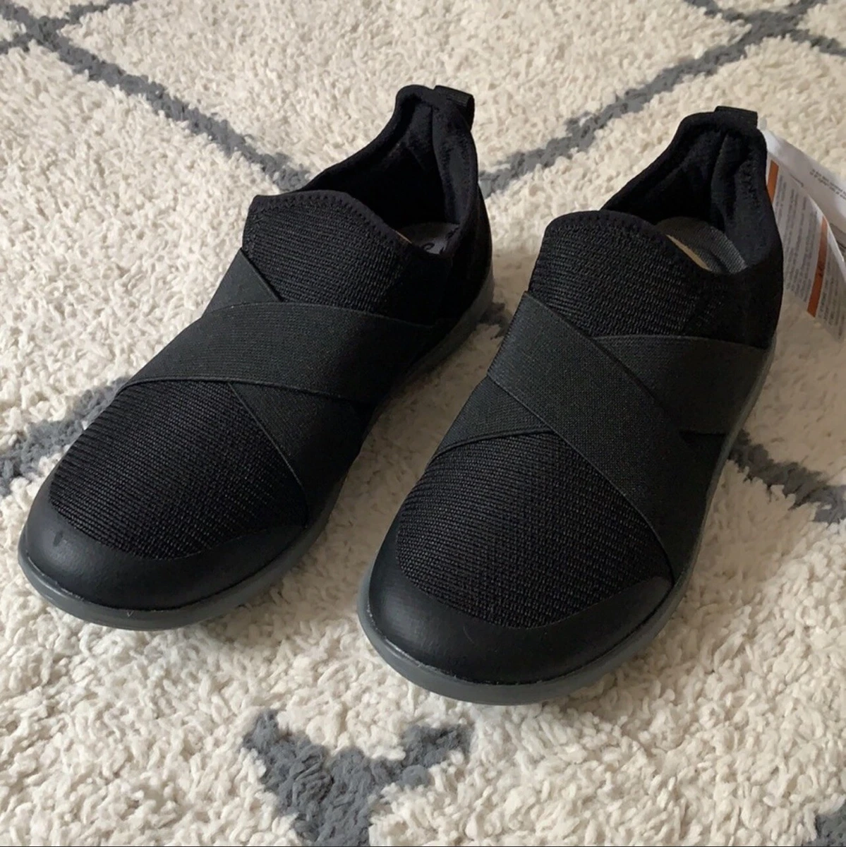 Crocs Womens Swiftwater Cross Strap Static Shoes Black US 6 eBay