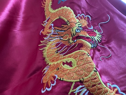 MENS 60% SILK ORIENTAL GOWN /ROBE/KIMONO - Picture 13 of 13