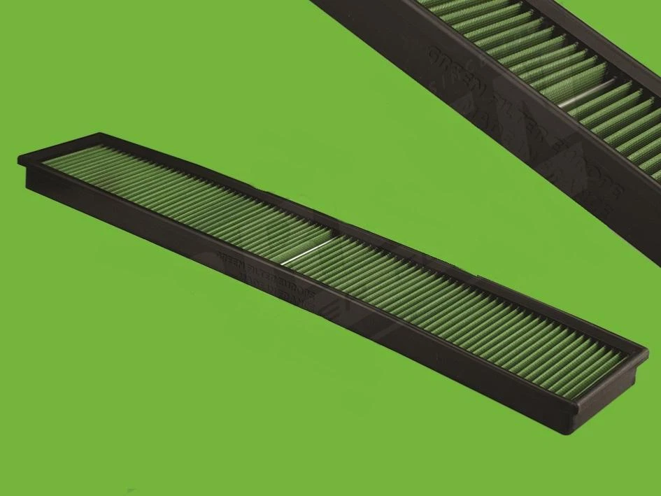 GREEN FILTER Filtre a air Green pour Porsche Panamera de 2009 a 2016 4.8L Turbo-500cv