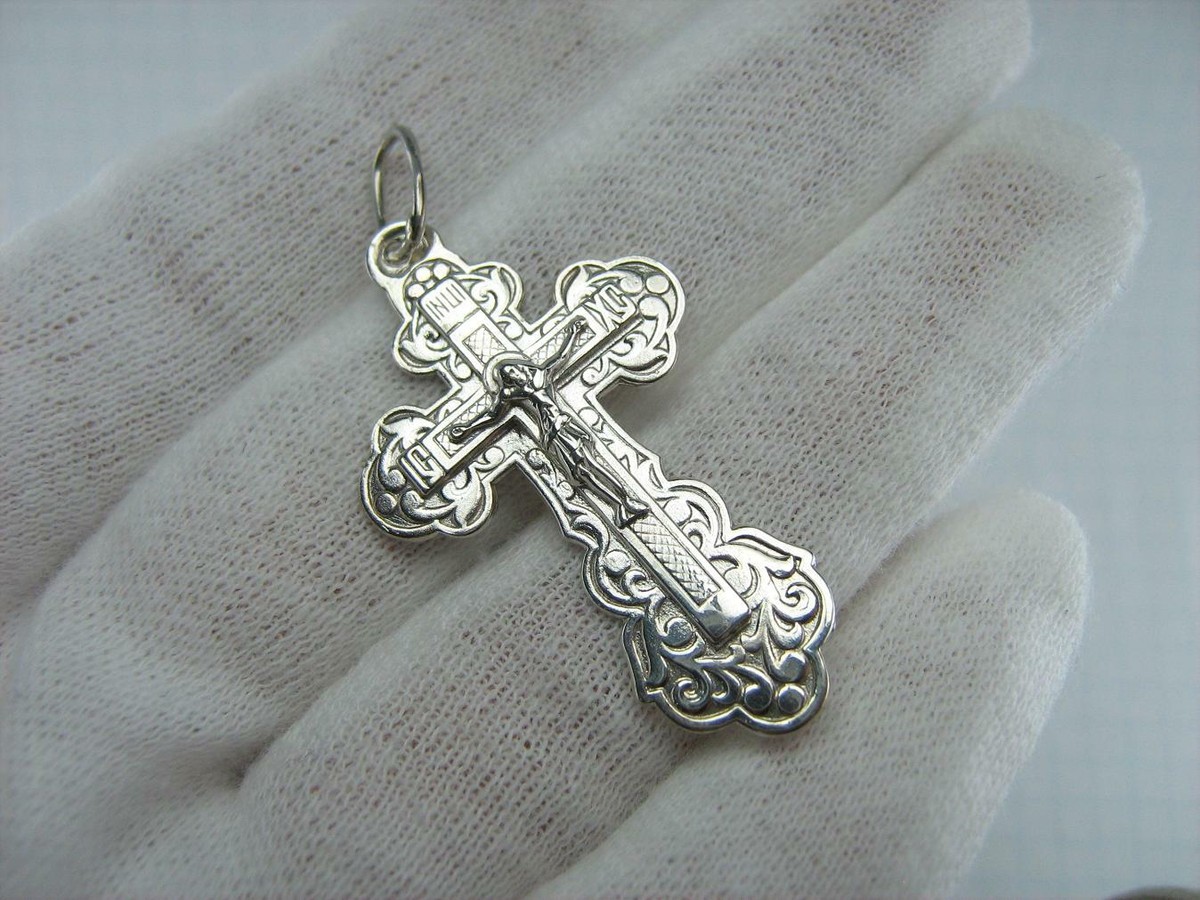 Sterling Silver Cross With Dove