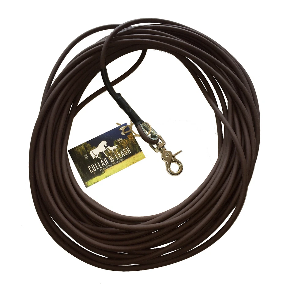 BIOTHANE Schleppleine Fährtenleine Schweissleine Rund 6mm verschiedene Farben - Bild 4 von 4