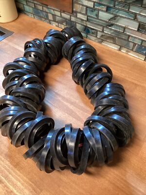 Lot of 100 - John Morris Ship Maritime Fire Hose 2-1/2'' Rubber Gaskets Seal Boat