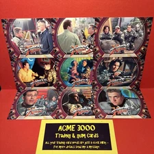 Rittenhouse STARGATE SG-1 Season 5 WORMHOLE X-TREME 9 Card Chase Set 2002 W1-W9