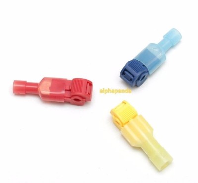 Kit 120pz Terminali Autofilettanti A Giunzione Rapida E A Forcella Con Sgancio Rapido