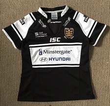 HULL F.C. RUGBY SHIRT - ISC RUGBY LEAGUE SHIRT HULL FC RUGBY CLUB JERSEY - 10