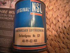 OLDTIMER MOTORRAD LACK NSU ORIGINAL OXFORDGRAU