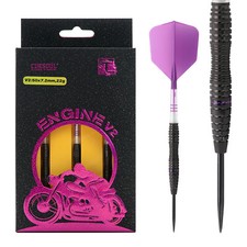 CUESOUL ENGINE V1-V6 21/22/23g Steel Tip 90 Tungsten Dart Set