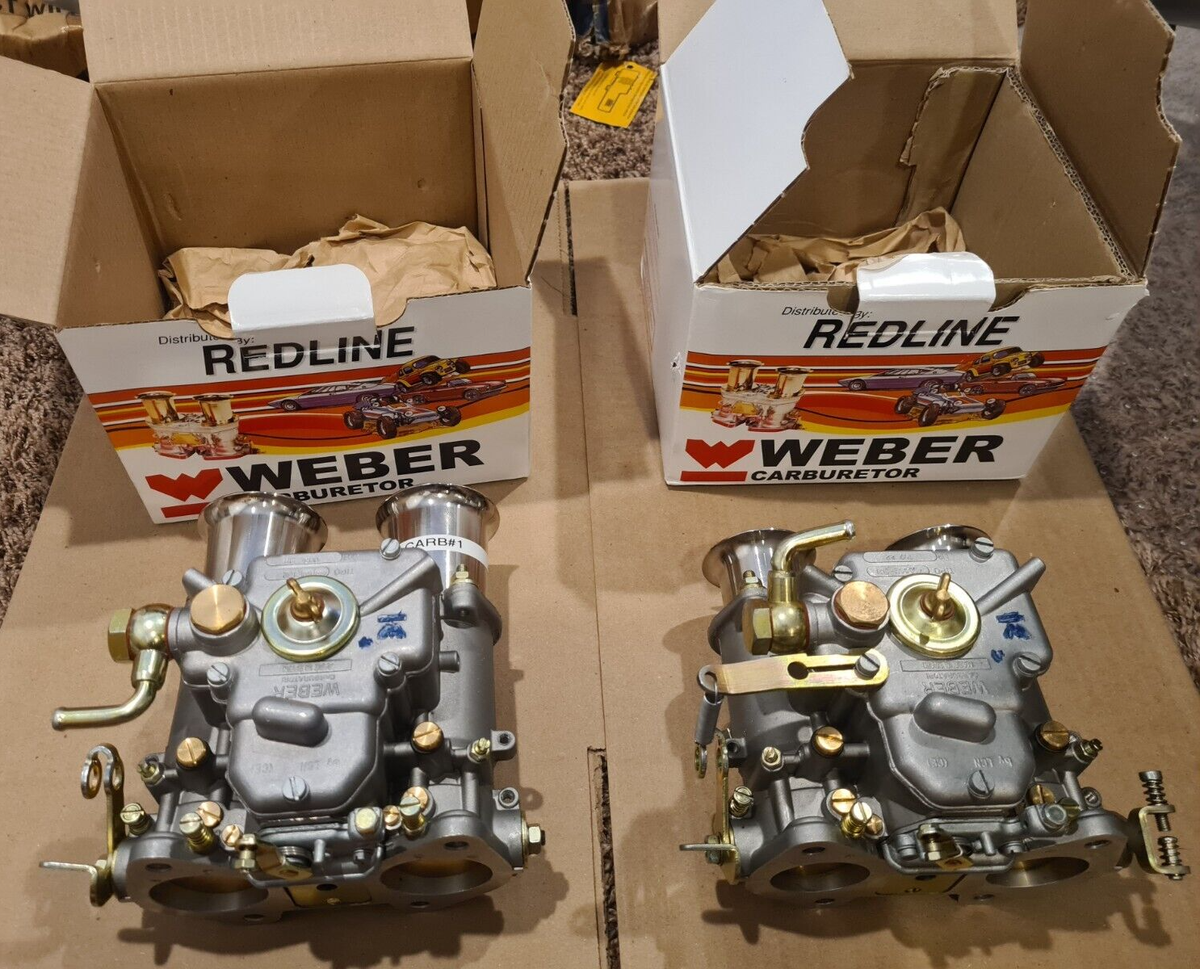 Weber Dual Side Draft Carburetor Carb kit DCOE 40 & 45 Progressive READ AD  | eBay