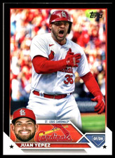 2023 Topps Update Black #US207 Juan Yepez St. Louis Cardinals/72