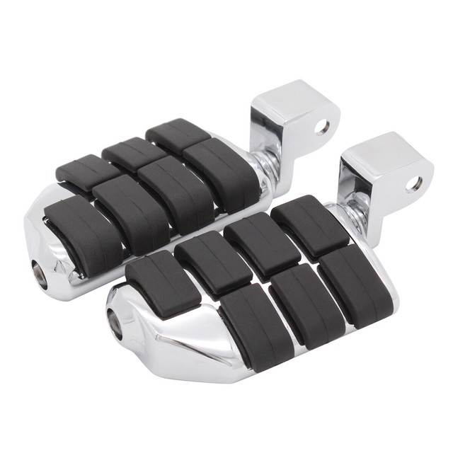 Front Foot Pegs Rests For Honda GoldWing GL1500 Valkyrie Shadow 1100