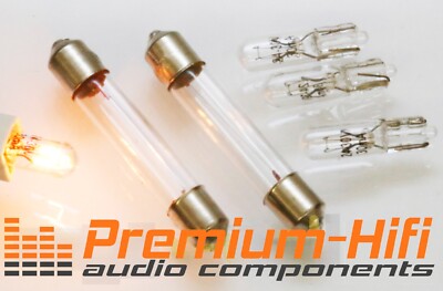 Studer Revox B760 Premium- Lampensatz 6 Stück Beleuchtung Tuner 24V komplett Set