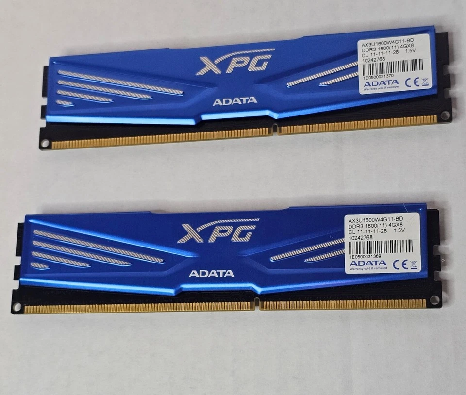 4GB - ADATA XPG 4GB DDR3 1600 4GBX8 CL 11/11/11/28 1.5V   Desktop Memory RAM - Image 2 of 4