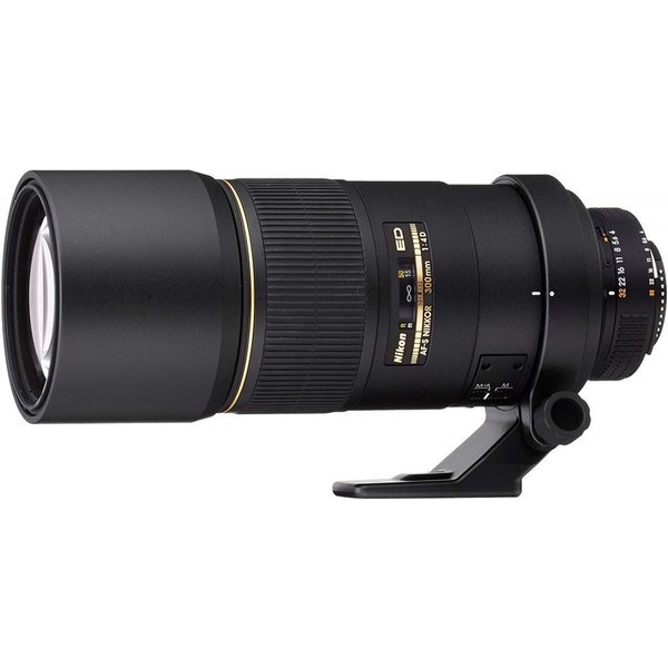 ＜良品＞Nikon Ai AF-S NIKKOR300mm f/4D IF-ED Nikon Ai AF-S NIKKOR 300mm F4D IF-ED Prime Lens Black Full Frame