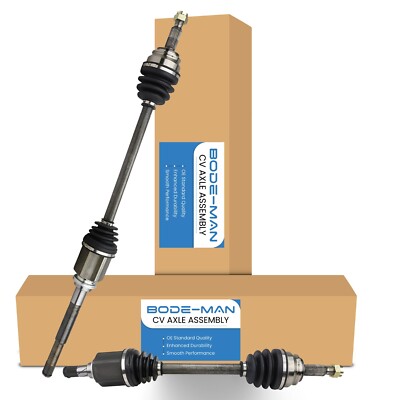 2.4L 4WD CVT 2 Front CV Axle Shaft for 2007-2017 Jeep Compass 2010-2015 Patriot