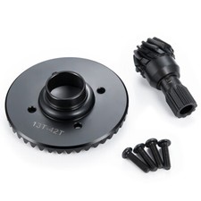 RCBATER Rear 42T Diff Gear w/ 13T Pinion Gear for Tra-xxas 1/5 X-Maxx Xmaxx Car