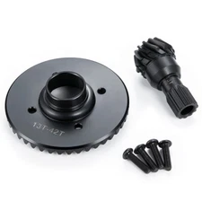 RCBATER Rear 42T Diff Gear w/ 13T Pinion Gear for Tra-xxas 1/5 X-Maxx Xmaxx Car