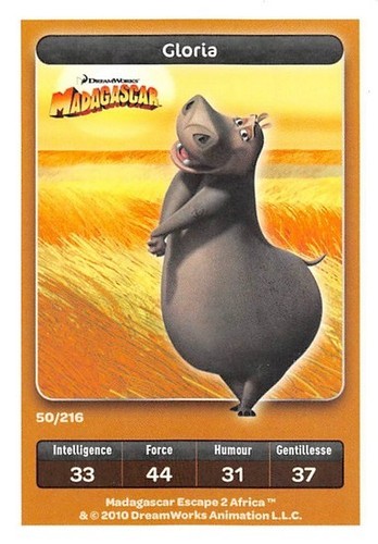 Carrefour Dreamworks - Madagascar - Gloria No. 50