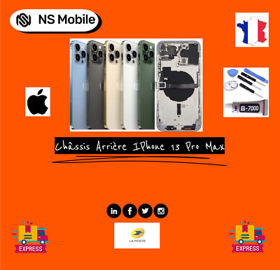 Châssis Pré-monté IPhone 13 Mini Blanc - Pièce De Rechange Neuve D'origine Apple
