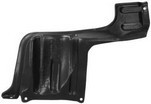 Cache sous le moteur gauche Suzuki Swift robuste en polypropylène noir injecté