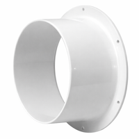 Pvc Anschlussflansch / Bundkragen 100 Mm Mauerflansch Stutzen Rohranschluss