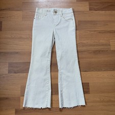 NWT Women's Liverpool Los Angeles Gia Crop Slider Flared Stretch Pants Sz 0/25