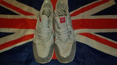 Michael Kors Liv Aluminium Plateau Keilabsatz Turnschuhe Sneaker (Größe 10M/40M)
