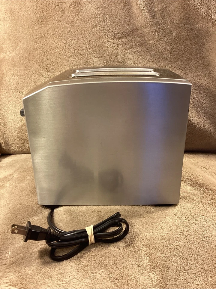 Tostadora de bagel de 2 rebanadas de acero inoxidable KRUPS 7,5” X 9” X 8” ¡FUNCIONA MUY BIEN! 576102 Foto 4 de 4