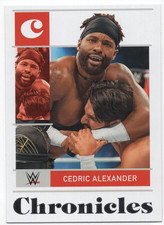 CEDRIC ALEXANDER 2022 Panini Chronicles Base #78 Pro Wrestling Trading Card