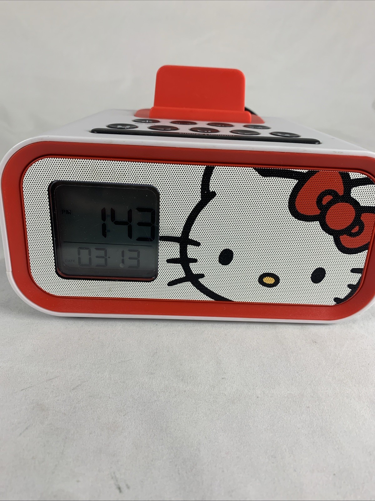 iHome Hello Kitty HY-M23 Digital Clock Dual Alarm