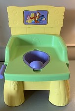 Infant Trainer Potty Step Stool Winnie The Pooh 100 Acre Wood Works First Years