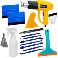 Window Tint Application Kit Car Film Tools Vinyl Wrap Tools With Heat Gun ...