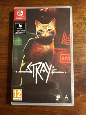 Stray - Nintendo Switch Game New & Sealed + 6 Art Cards