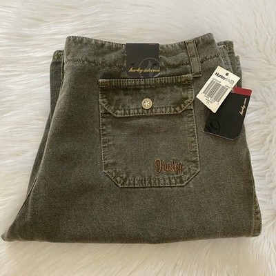 NEW w/Tag-Vintage HURLEY Green Jeans Sz 11