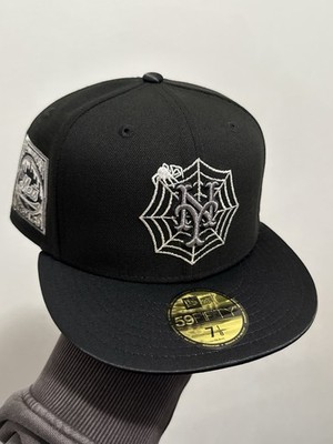 7 1/8 Topperz Black Suit Symbiote Spider-Man New York Mets Fitted Not Hat Club