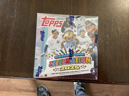 2025 Topps Series 1 Celebration Box - New, Factory Sealed , Ready To Ship ⚾️🔥⚾️