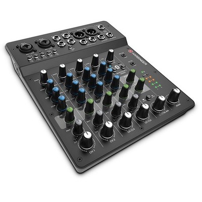 Harbinger LV8 8Channel Analog Mixer with Bluetooth