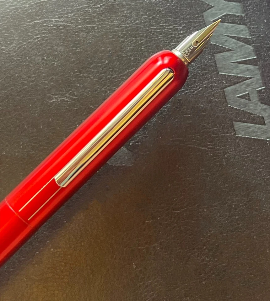 LAMY Dialog 3 Series Red Color 14k EF nib Fountain Pen No Gift Box - Image 3 of 4