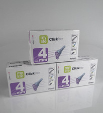 MYLIFE Clickfine Diamond Tip Universal Pen-Nadeln 32G 0,23 x 4mm 300 St&uuml;ck
