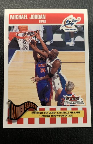 Michael Jordan #270 2002 Fleer Tradition card