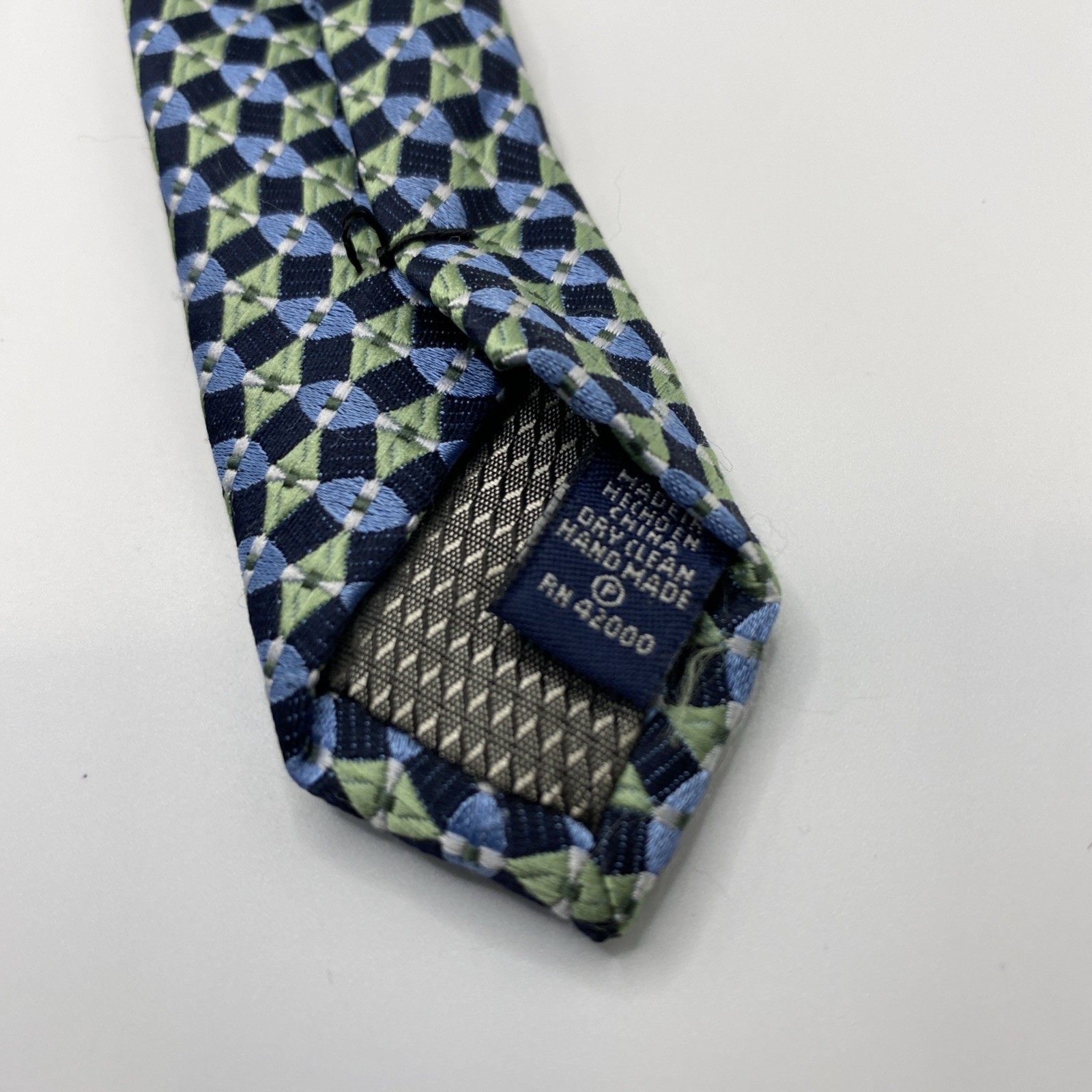 Basic Editions Mens Solid Tie  HandMade In China - image 7