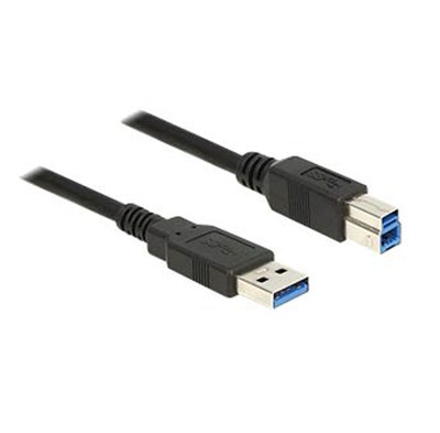 Datenkabel - USB 3.0 Typ-A Stecker zu USB Typ-B Stecker 1,5 Meter diverse Farben