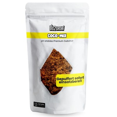 Bio2Grow Coco Mix - Kokoserde gepresst Blumenerde Substrat Kokos Anzuchterde