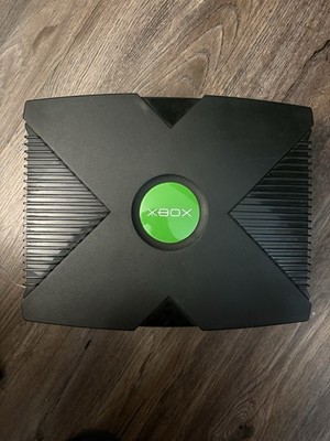 Original Xbox Console Only Cleaned Tested Working Clock Cap Removed